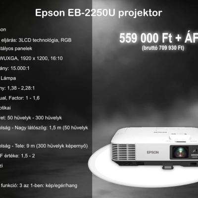 Epson Eb 2250u Projektor