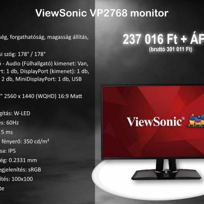 ViewSonic VP2768 Monitor